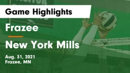 Frazee  vs New York Mills  Game Highlights - Aug. 31, 2021