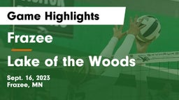 Frazee  vs Lake of the Woods  Game Highlights - Sept. 16, 2023