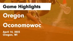 Oregon  vs Oconomowoc  Game Highlights - April 14, 2023