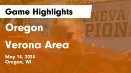Oregon  vs Verona Area  Game Highlights - May 14, 2024