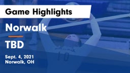 Norwalk  vs TBD Game Highlights - Sept. 4, 2021