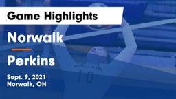 Norwalk  vs Perkins  Game Highlights - Sept. 9, 2021