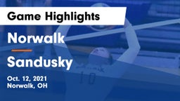 Norwalk  vs Sandusky  Game Highlights - Oct. 12, 2021