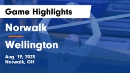 Norwalk  vs Wellington  Game Highlights - Aug. 19, 2023
