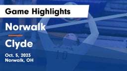 Norwalk  vs Clyde  Game Highlights - Oct. 5, 2023