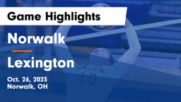 Norwalk  vs Lexington  Game Highlights - Oct. 26, 2023