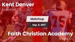 Matchup: Kent Denver High vs. Faith Christian Academy 2017