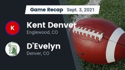 Recap: Kent Denver  vs. D'Evelyn  2021