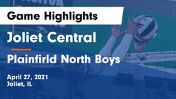 Joliet Central  vs Plainfirld North Boys Game Highlights - April 27, 2021