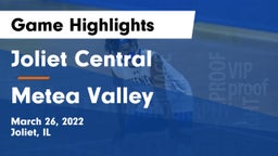 Joliet Central  vs Metea Valley  Game Highlights - March 26, 2022
