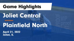 Joliet Central  vs Plainfield North  Game Highlights - April 21, 2022