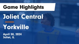 Joliet Central  vs Yorkville  Game Highlights - April 30, 2024