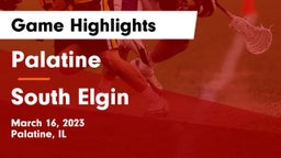 Palatine  vs South Elgin  Game Highlights - March 16, 2023