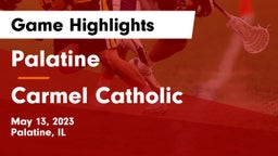 Palatine  vs Carmel Catholic  Game Highlights - May 13, 2023