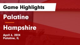 Palatine  vs Hampshire  Game Highlights - April 6, 2024