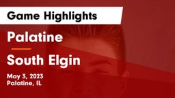 Palatine  vs South Elgin  Game Highlights - May 3, 2023