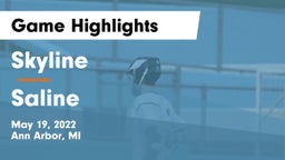 Skyline  vs Saline  Game Highlights - May 19, 2022