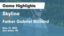 Skyline  vs Father Gabriel Richard  Game Highlights - May 19, 2023