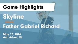Skyline  vs Father Gabriel Richard  Game Highlights - May 17, 2024