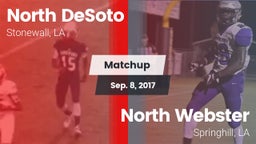 Matchup: North DeSoto vs. North Webster  2017