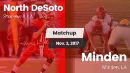 Matchup: North DeSoto vs. Minden  2017