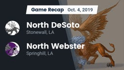 Recap: North DeSoto  vs. North Webster  2019