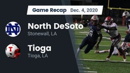 Recap: North DeSoto  vs. Tioga  2020