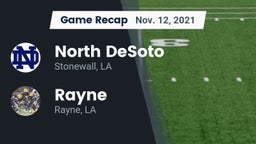 Recap: North DeSoto  vs. Rayne  2021
