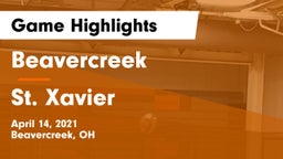 Beavercreek  vs St. Xavier  Game Highlights - April 14, 2021