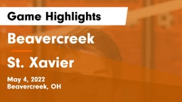 Beavercreek  vs St. Xavier  Game Highlights - May 4, 2022