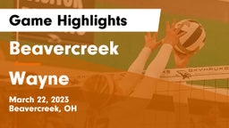 Beavercreek  vs Wayne  Game Highlights - March 22, 2023