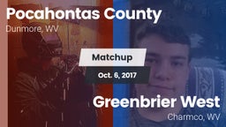 Matchup: Pocahontas County vs. Greenbrier West  2017