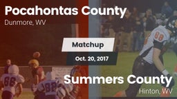 Matchup: Pocahontas County vs. Summers County  2017