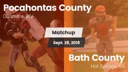 Matchup: Pocahontas County vs. Bath County  2018