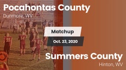 Matchup: Pocahontas County vs. Summers County  2020