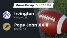 Recap: Irvington  vs. Pope John XXIII  2020