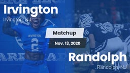 Matchup: Irvington High vs. Randolph  2020