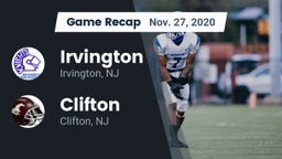 Recap: Irvington  vs. Clifton  2020