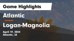 Atlantic  vs Logan-Magnolia  Game Highlights - April 19, 2024
