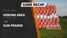 Recap: Verona Area  vs. Sun Prairie 2016