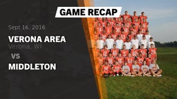 Recap: Verona Area  vs. Middleton 2016