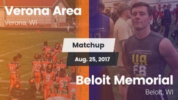 Matchup: Verona  vs. Beloit Memorial  2017
