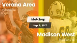 Matchup: Verona  vs. Madison West  2017