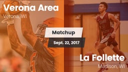 Matchup: Verona  vs. La Follette  2017