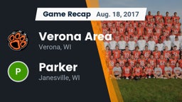 Recap: Verona Area  vs. Parker  2017