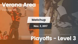 Matchup: Verona  vs. Playoffs - Level 3 2017