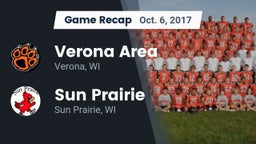 Recap: Verona Area  vs. Sun Prairie 2017