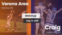 Matchup: Verona  vs. Craig  2018