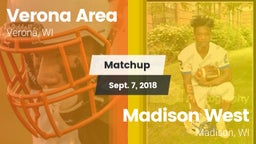 Matchup: Verona  vs. Madison West  2018