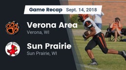 Recap: Verona Area  vs. Sun Prairie 2018